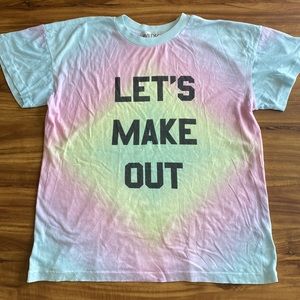 Wildfox Let’s Make Out Tee Small